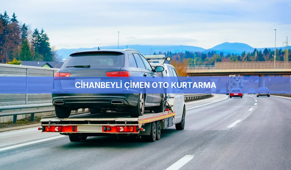 Cihanbeyli Çimen Oto Kurtarma