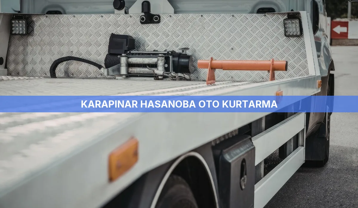 Karapınar Hasanoba Oto Kurtarma