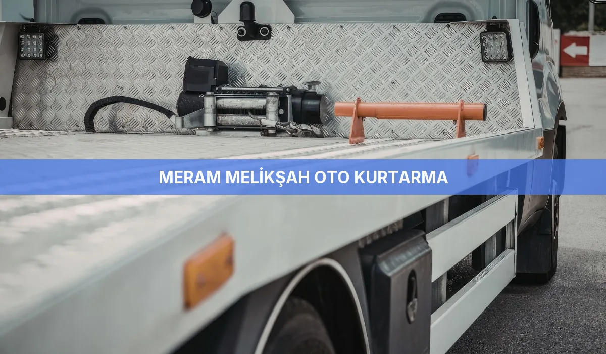 Meram Melikşah Oto Kurtarma